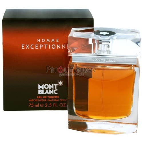 MONTBLANC HOMME EXCEPTIONNEL edt (m) 75ml MONTBLANC HOMME EXCEPTIONNEL edt (m) 75ml