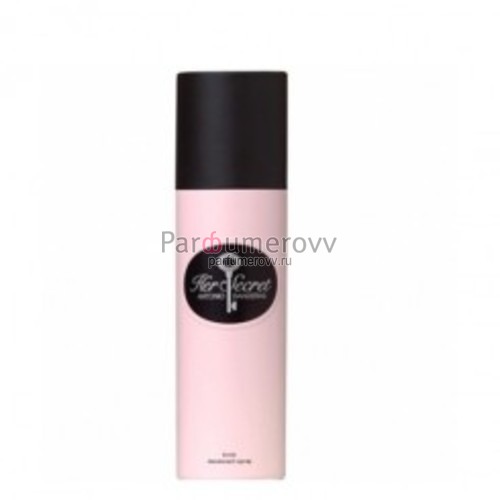 ANTONIO BANDERAS HER SECRET (w) 150ml deo ANTONIO BANDERAS HER SECRET (w) 150ml deo