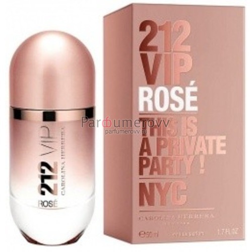 CAROLINA HERRERA 212 VIP ROSE edp (w) 50ml CAROLINA HERRERA 212 VIP ROSE edp (w) 50ml