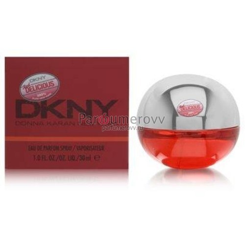 D.K.N.Y.BE DELICIOUS RED edp (w) 50ml+косметичка