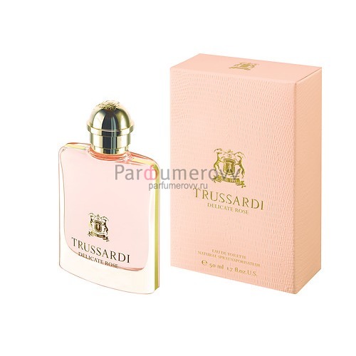 TRUSSARDI DELICATE ROSE edt (w) 50ml