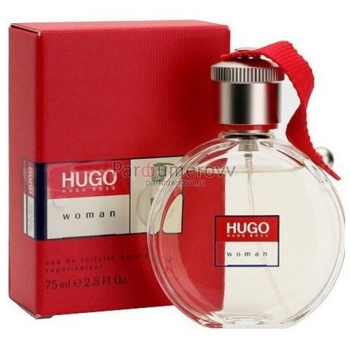 hugo woman red