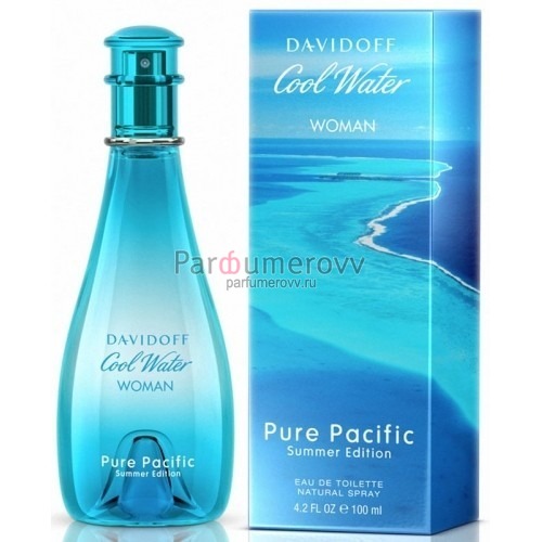 DAVIDOFF COOL WATER PURE PACIFIC edt (w) 100ml