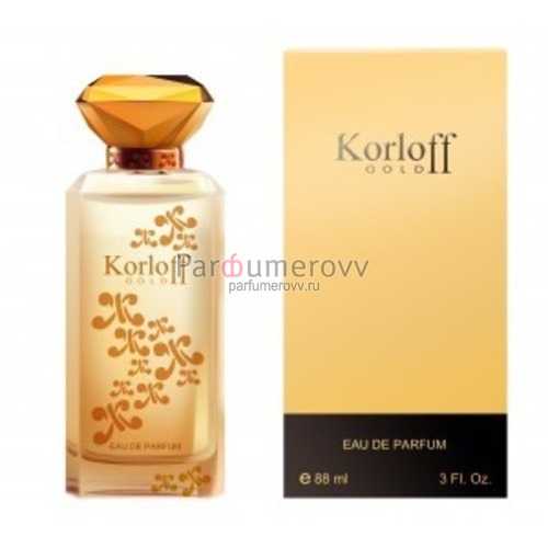 KORLOFF PARIS GOLD edp (w) 88ml KORLOFF PARIS GOLD edp (w) 88ml