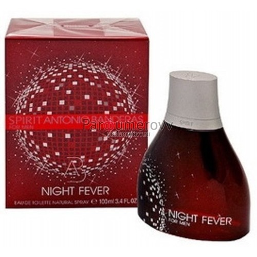 ANTONIO BANDERAS SPIRIT NIGHT FEVER edt (m) 100ml ANTONIO BANDERAS SPIRIT NIGHT FEVER edt (m) 100ml