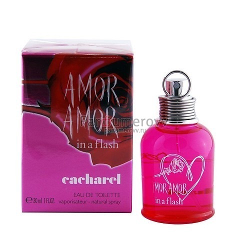 CACHAREL AMOR AMOR IN A FLASH edt (w) 30ml 