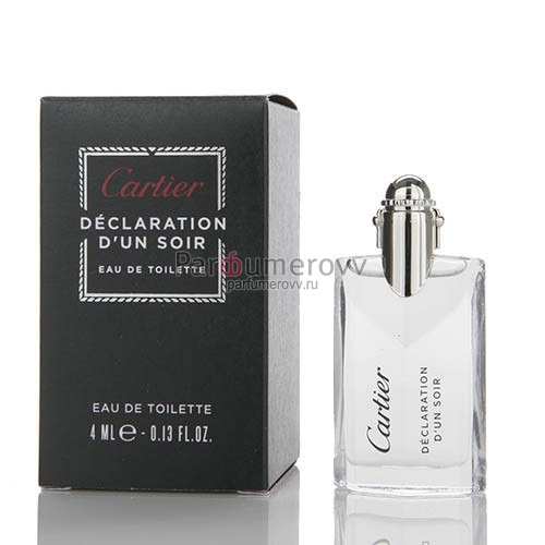 CARTIER DECLARATION D'UN SOIR edt (m) 4ml mini CARTIER DECLARATION D'UN SOIR edt (m) 4ml mini