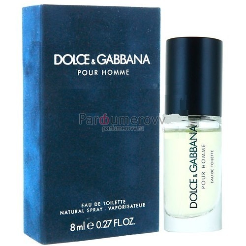 DOLCE & GABBANA POUR HOMME edt (m) 8ml mini DOLCE & GABBANA POUR HOMME edt (m) 8ml mini