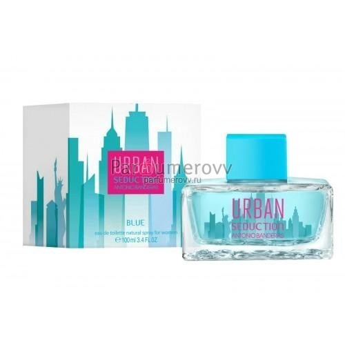 ANTONIO BANDERAS BLUE URBAN SEDUCTION edt (w) 100ml ANTONIO BANDERAS BLUE URBAN SEDUCTION edt (w) 100ml