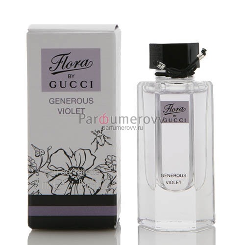 GUCCI FLORA GENEROUS VIOLET edt (w) 5ml mini GUCCI FLORA GENEROUS VIOLET edt (w) 5ml mini
