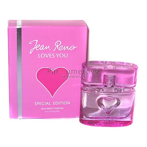 JEAN RENO LOVES YOU SPECIAL EDITION edt (w) 40ml TESTER