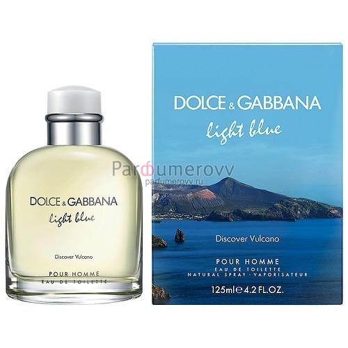 DOLCE & GABBANA LIGHT BLUE DISCOVER VULCANO edt (m) 125ml DOLCE & GABBANA LIGHT BLUE DISCOVER VULCANO edt (m) 125ml
