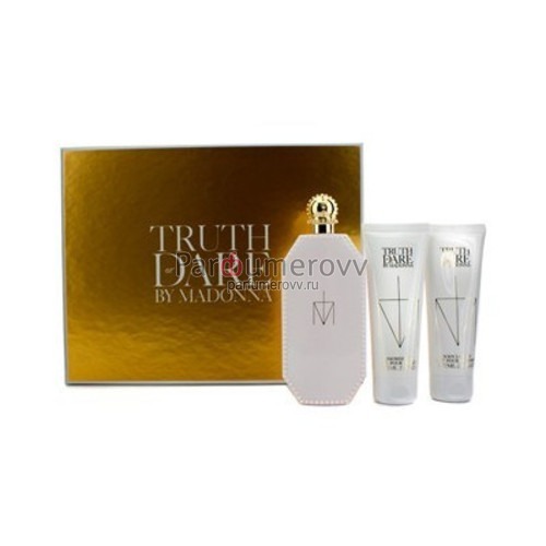 MADONNA TRUTH DARE (w) edp 75ml+75ml sh/g+75ml b/l