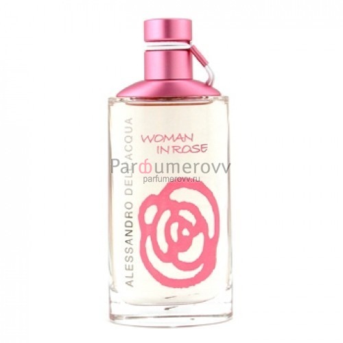 ALESSANDRO DELL'ACQUA WOMAN IN ROSE edt (w) 100ml TESTER ALESSANDRO DELL'ACQUA WOMAN IN ROSE edt (w) 100ml TESTER
