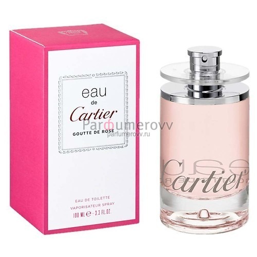 CARTIER EAU DE CARTIER GOUTTE DE ROSE edt (w) 100ml CARTIER EAU DE CARTIER GOUTTE DE ROSE edt (w) 100ml