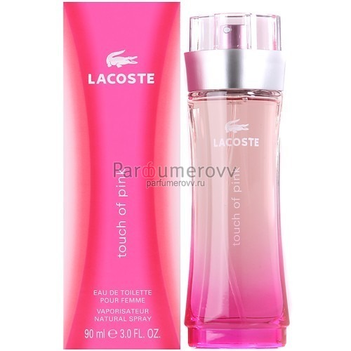 LACOSTE TOUCH of PINK edt (w) 90ml