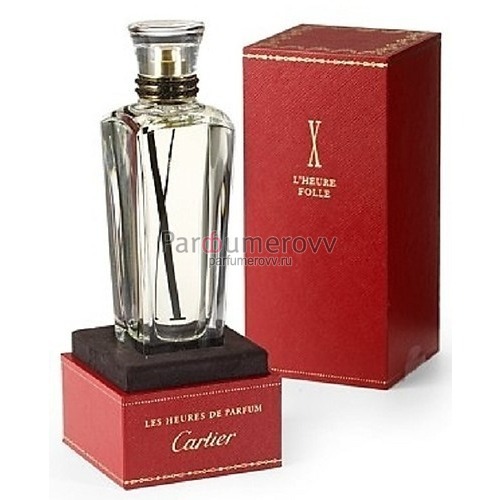 CARTIER LES HEURES DE CARTIER L'HEURE FOLLE X edt 75ml CARTIER LES HEURES DE CARTIER L'HEURE FOLLE X edt 75ml