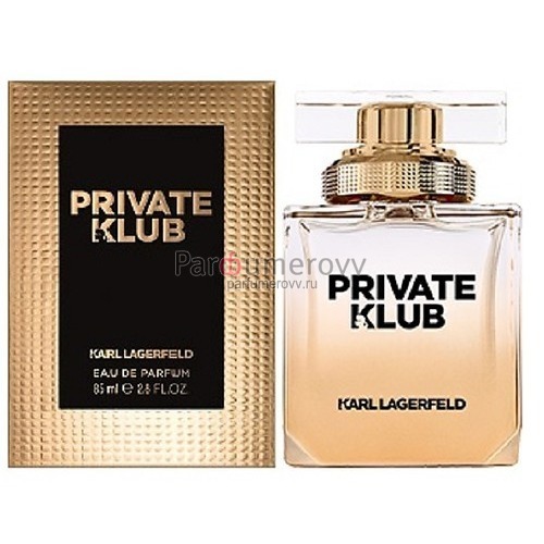 KARL LAGERFELD PRIVATE KLUB edp (w) 85ml KARL LAGERFELD PRIVATE KLUB edp (w) 85ml