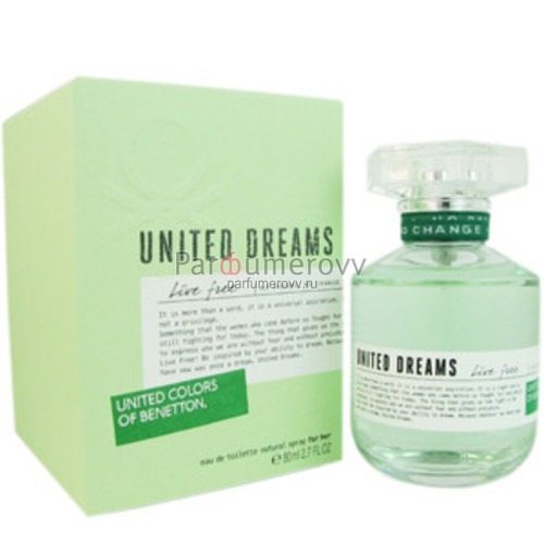 BENETTON UNITED DREAMS LIVE FREE edt (w) 30ml one the go