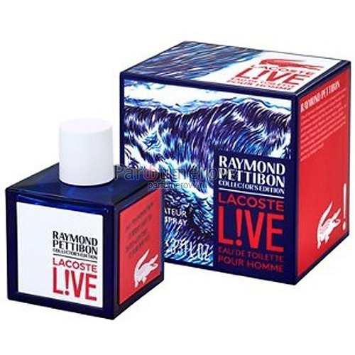 LACOSTE LIVE RAYMOND PETTIBON COLLECTOR'S EDITION edt (m) 100ml LACOSTE LIVE RAYMOND PETTIBON COLLECTOR'S EDITION edt (m) 100ml