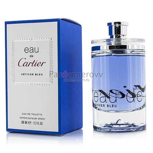 CARTIER EAU DE CARTIER VETIVER BLEU edt 100ml CARTIER EAU DE CARTIER VETIVER BLEU edt 100ml