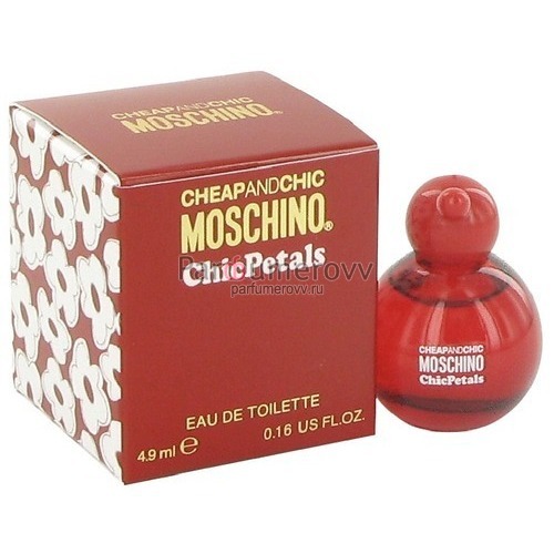 MOSCHINO CHIC PETALS edt (w) 4.9ml mini MOSCHINO CHIC PETALS edt (w) 4.9ml mini