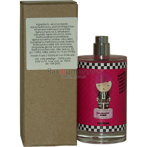HARAJUKU LOVERS WICKED STYLE MUSIC edt (w) 100ml TESTER HARAJUKU LOVERS WICKED STYLE MUSIC edt (w) 100ml TESTER
