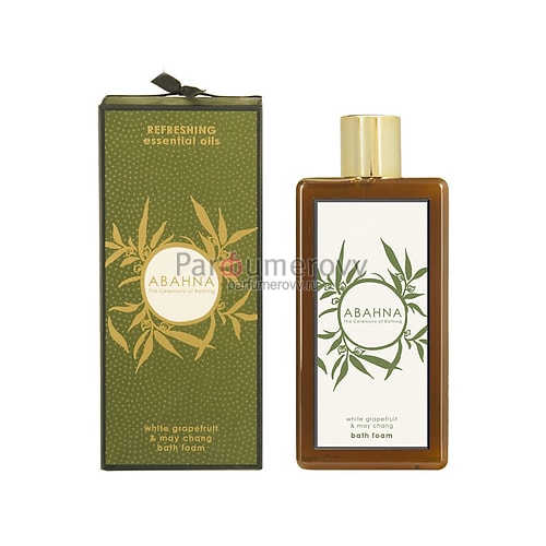 ABAHNA WHITE GRAPEFRUIT & MAY CHANG 500ml bath foam ABAHNA WHITE GRAPEFRUIT & MAY CHANG 500ml bath foam