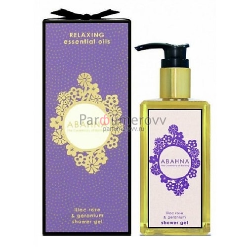 ABAHNA LILAC ROSE & GERANIUM (w) 250ml sh/g ABAHNA LILAC ROSE & GERANIUM (w) 250ml sh/g