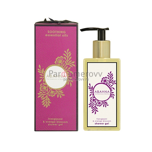 ABAHNA FRANGIPANI & ORANGE BLOSSOM (w) 250ml sh/g ABAHNA FRANGIPANI & ORANGE BLOSSOM (w) 250ml sh/g