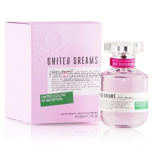 BENETTON UNITED DREAMS LOVE YOURSELF edt (w) 50ml