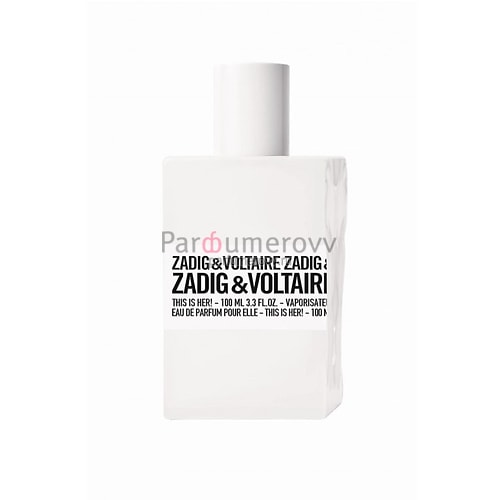ZADIG & VOLTAIRE THIS IS HER edp (w) 100ml TESTER ZADIG & VOLTAIRE THIS IS HER edp (w) 100ml TESTER