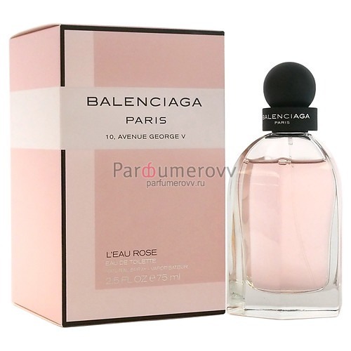 BALENCIAGA PARIS L'EAU ROSE edt (w) 75ml BALENCIAGA PARIS L'EAU ROSE edt (w) 75ml