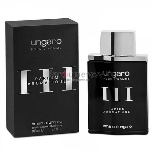 EMANUEL UNGARO UNGARO POUR L'HOMME III PARFUM AROMATIQUE edt (m) 100ml EMANUEL UNGARO UNGARO POUR L'HOMME III PARFUM AROMATIQUE edt (m) 100ml