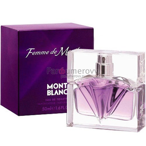 MONTBLANC FEMME DE MONTBLANC edt (w) 50ml MONTBLANC FEMME DE MONTBLANC edt (w) 50ml