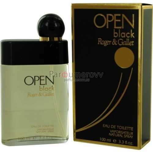 ROGER & GALLET OPEN BLACK edt (m) 100ml ROGER & GALLET OPEN BLACK edt (m) 100ml