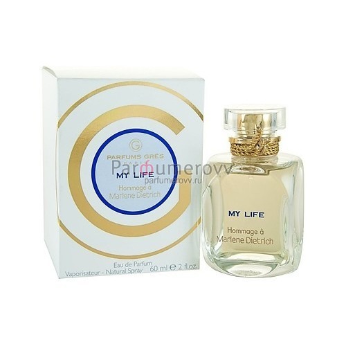 GRES MY LIFE HOMMAGE A MARLENE DIETRICH edp (w) 60ml GRES MY LIFE HOMMAGE A MARLENE DIETRICH edp (w) 60ml