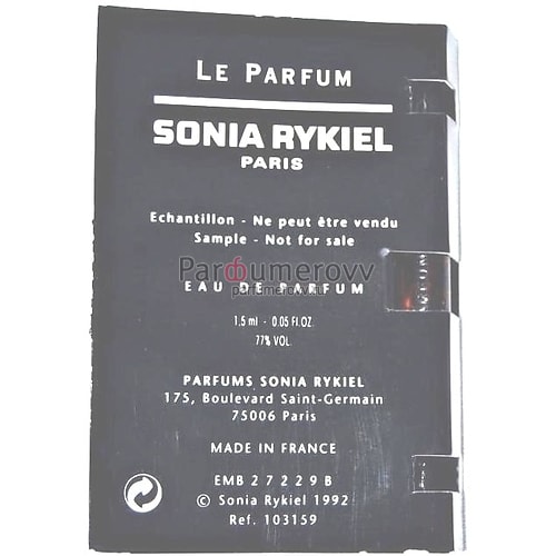SONIA RYKIEL LE PARFUM edp (w) 1.5ml пробник
