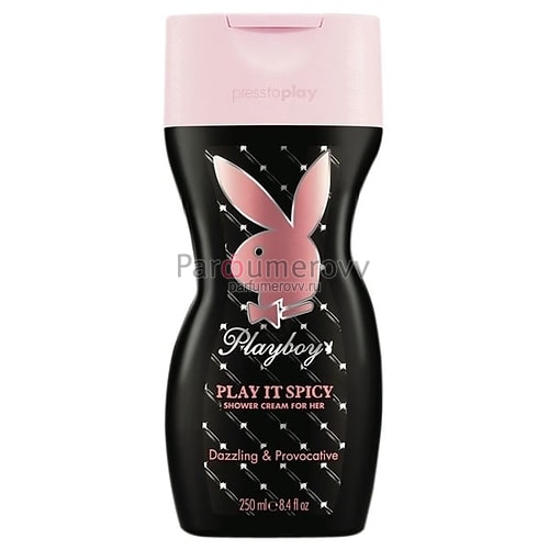 PLAYBOY PLAY IT SPICY (w) 250ml b/cream PLAYBOY PLAY IT SPICY (w) 250ml b/cream