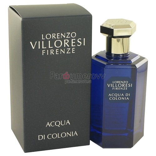 LORENZO VILLORESI ACQUA DI COLONIA edt 100ml LORENZO VILLORESI ACQUA DI COLONIA edt 100ml