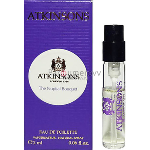 ATKINSONS THE NUPTIAL BOUQUET edt (w) 2ml пробник ATKINSONS THE NUPTIAL BOUQUET edt (w) 2ml пробник