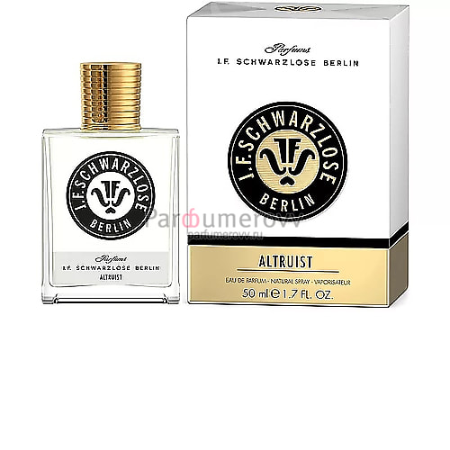 J.F.SCHWARZLOSE BERLIN ALTRUIST EAU DE PARFUM edp 50ml J.F.SCHWARZLOSE BERLIN ALTRUIST EAU DE PARFUM edp 50ml