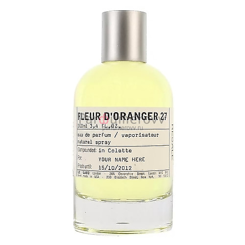 LE LABO FLEUR D'ORANGER 27 edp 100ml LE LABO FLEUR D'ORANGER 27 edp 100ml
