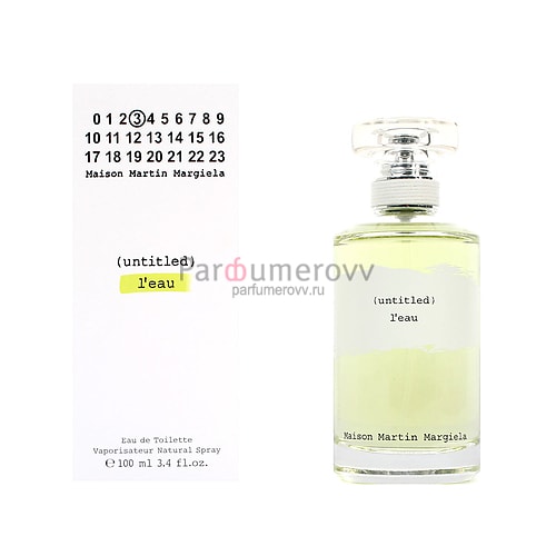 MAISON MARTIN MARGIELA UNTITLED L 'EAU edt 100ml MAISON MARTIN MARGIELA UNTITLED L 'EAU edt 100ml