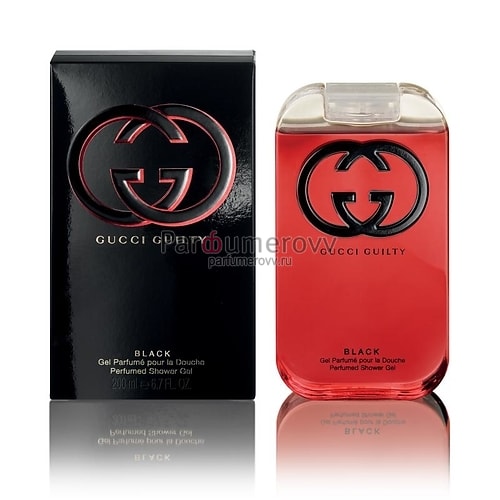 GUCCI GUILTY BLACK (w) 200ml sh/g GUCCI GUILTY BLACK (w) 200ml sh/g