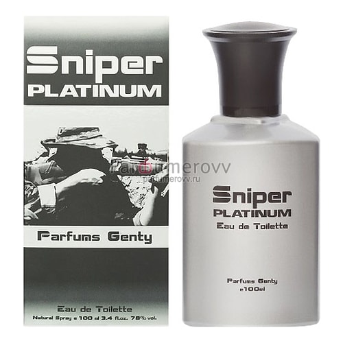 PARFUMS GENTY SNIPER PLATINUM edt (m) 100ml PARFUMS GENTY SNIPER PLATINUM edt (m) 100ml