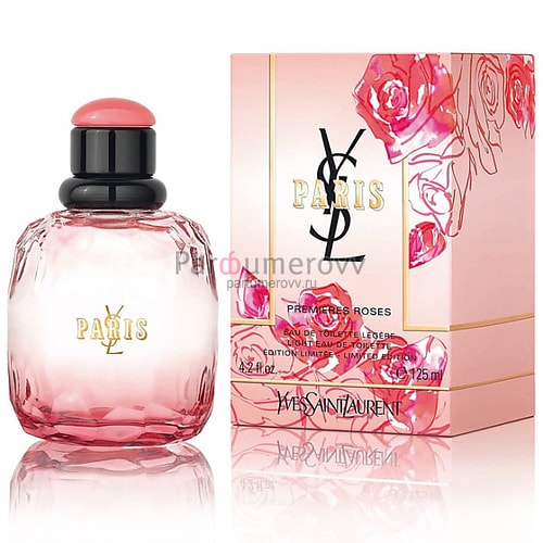 YSL PARIS PREMIERES ROSES edt (w) 125ml дизайн 2014 YSL PARIS PREMIERES ROSES edt (w) 125ml дизайн 2014