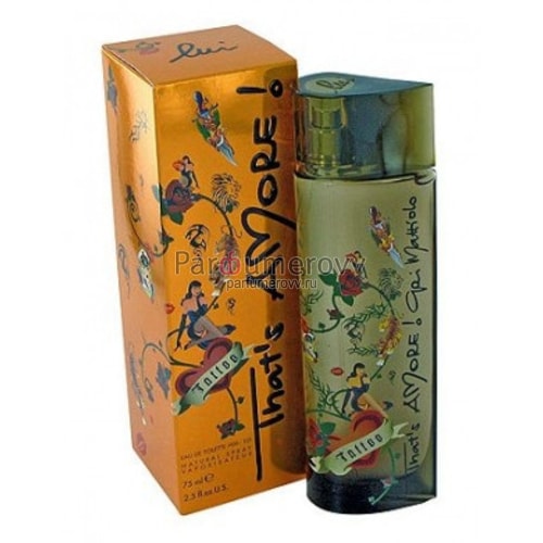 GAI MATTIOLO THAT`S AMORE! TATTOO LUI edt (m) 75ml GAI MATTIOLO THAT`S AMORE! TATTOO LUI edt (m) 75ml