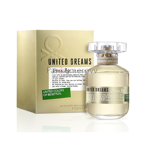 BENETTON UNITED DREAMS DREAM BIG edt (w) 80ml TESTER BENETTON UNITED DREAMS DREAM BIG edt (w) 80ml TESTER