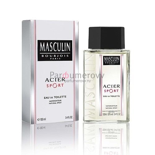 BOURJOIS MASCULIN ACIER SPORT edt (m) 100ml BOURJOIS MASCULIN ACIER SPORT edt (m) 100ml